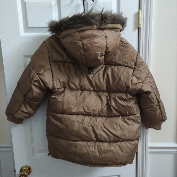 Kani Gold Kids Down blend puffer coat M10/12 - Picture 8 of 8